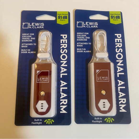 Lewis N Clark Personal Travel Alarm Set of 2 - Picture 1 of 2